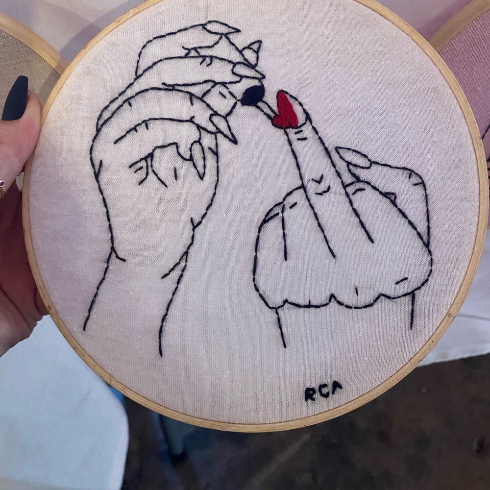 Stick it to the Man-icure